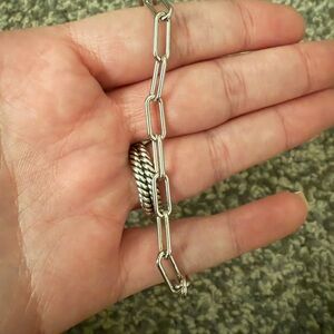 James Avery paperclip bracelet